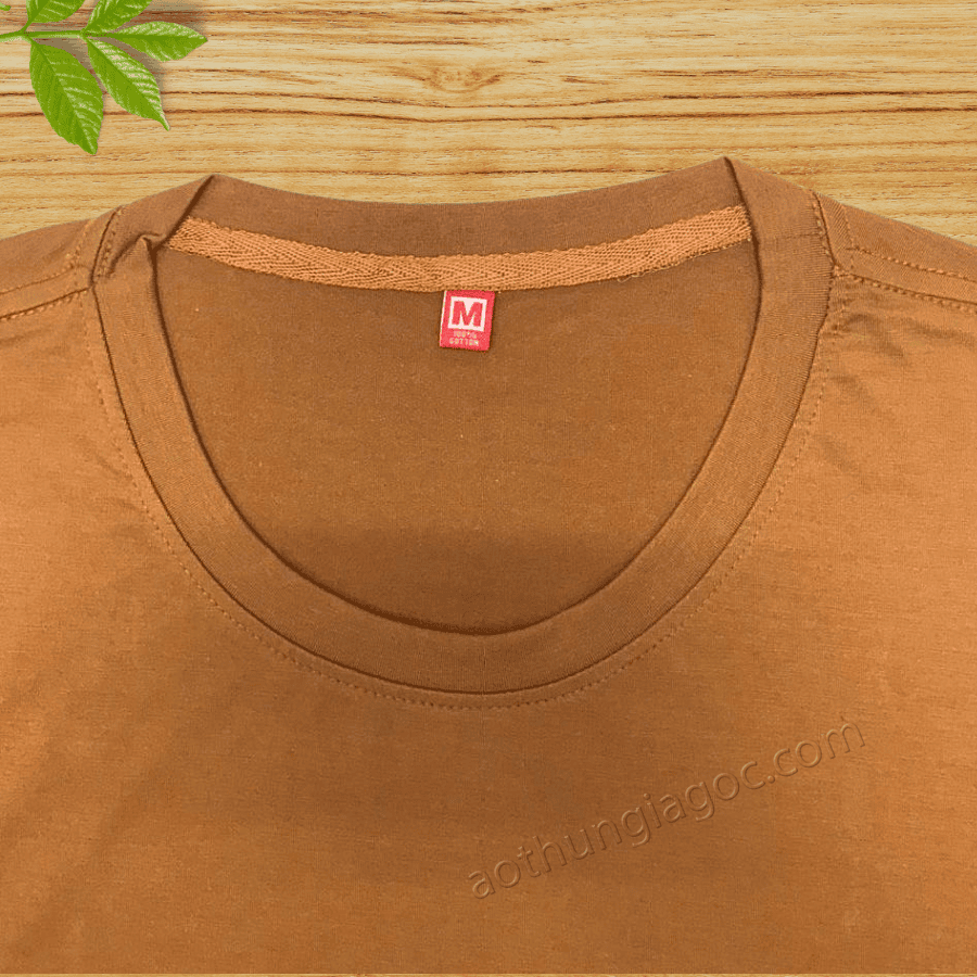 Áo Thun Cotton 4 Chiều 65/35 Màu Nâu